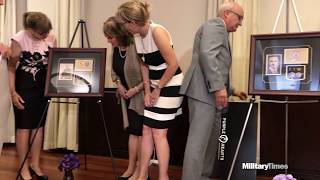 Purple Hearts returned to families in touching ceremony