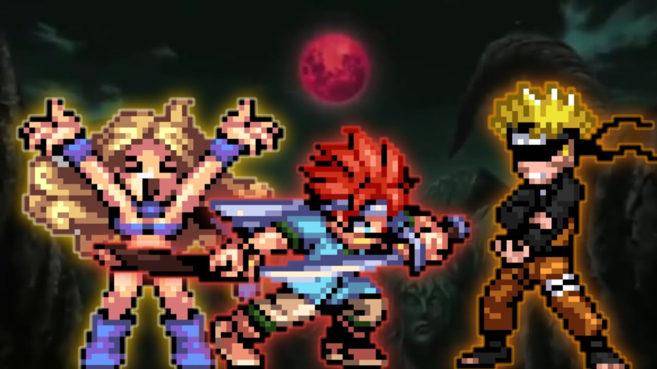 Crono Rework(New) VS Naruto V3 in Jump Force Mugen - YouTube