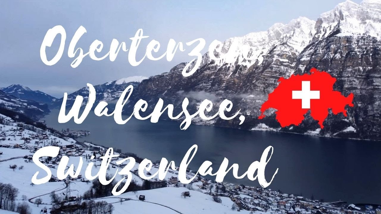 🏞️ Oberterzen, Walensee, Switzerland Drone Flight Video | World from Above