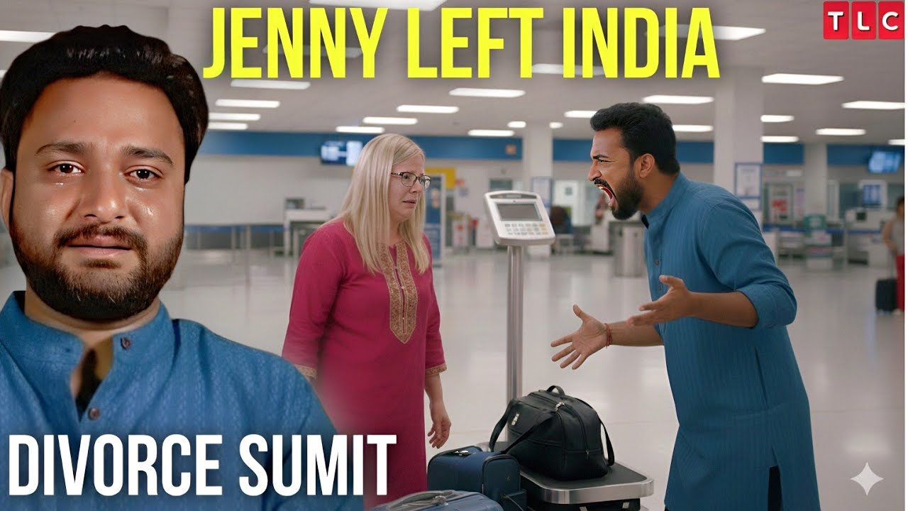 FINALLY Jenny Slatten was ARRESTED at the airport by Sumit Singh police while trying to flee India!