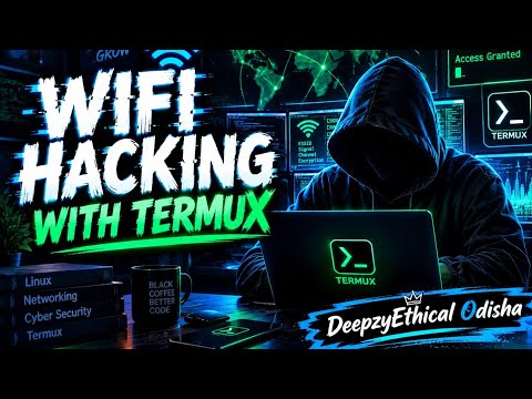 Wi-Fi Hacking With Termux | prectical @DeepzyEthical 