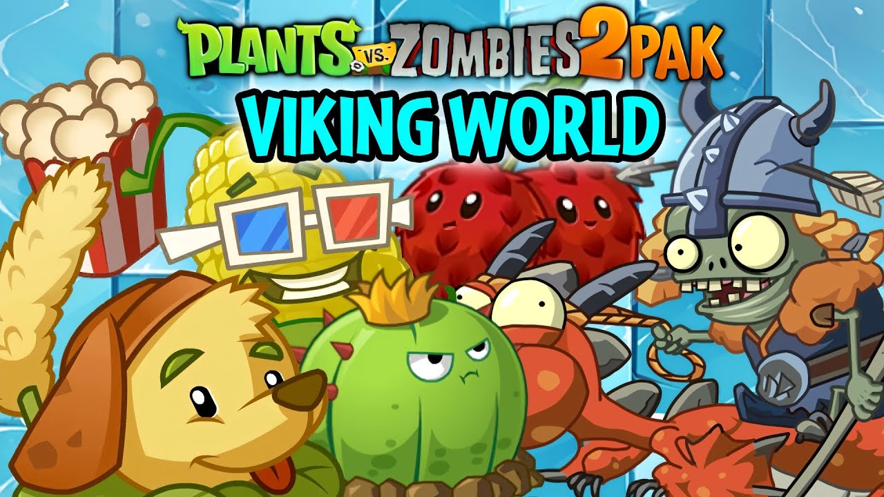 Plants vs Zombies 2 PAK Viking World | Game NHP - YouTube