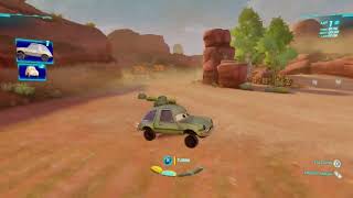 Cars 2: The Video Game (Arcade) Modding - Battle Race on Canyon Run