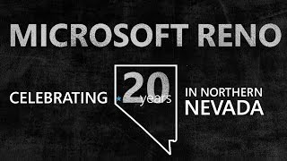 Microsoft Reno 20th Anniversary