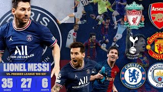 Lionel Messi - All Goals vs Premier League Teams - 27 Goals▶HD
