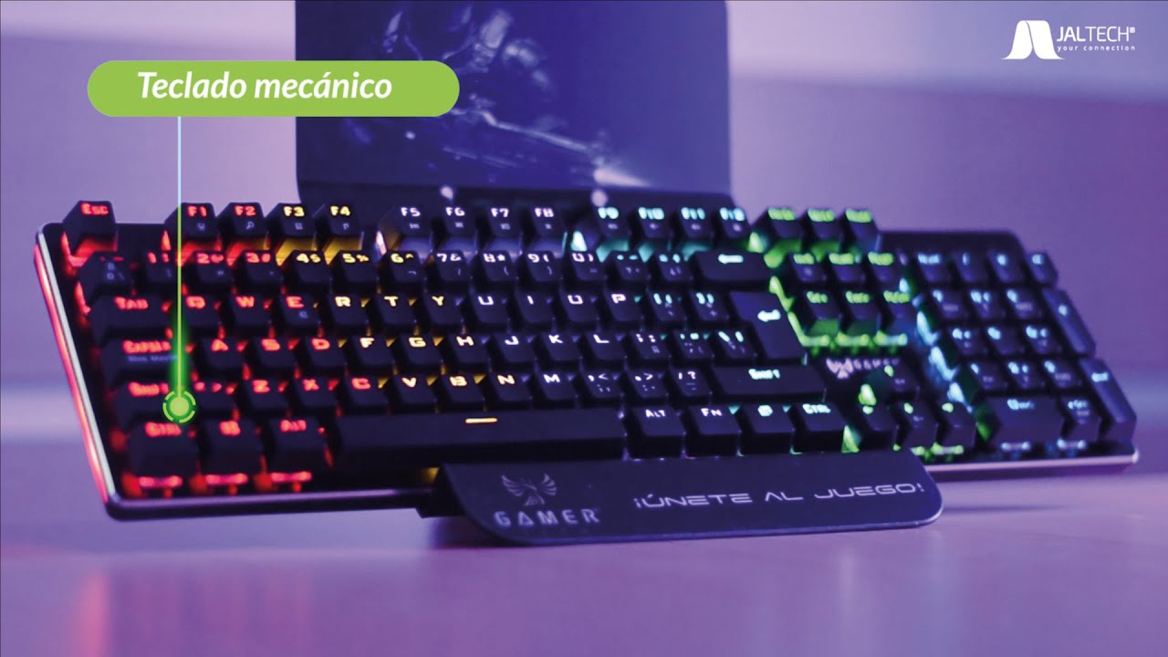 TECLADO USB GAMER TECH GTX80T 10905 GTX80T - YouTube