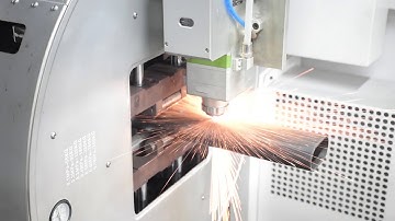 Auto Loading and Auto Unloading Tube Laser Cutting Machine