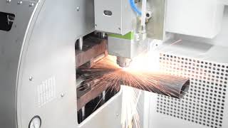 Auto Loading and Auto Unloading Tube Laser Cutting Machine