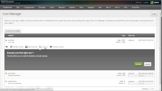 Cron Manager UI rewamp