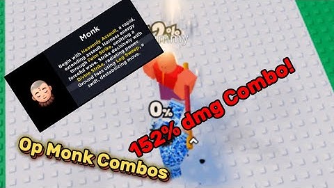 OP Monk Combos Tutorial, Beginner To Impossible - Project Smash