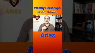 Aries Weekly Horoscope: Love, Career, and Money Luck (July 27 - August 2) #zodiacs #aries #astrology