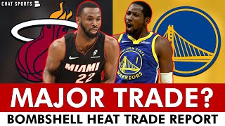 🚨BOMBSHELL Miami Heat Trade Report On Andrew Wiggins & Jonathan Kuminga