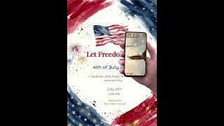 Luxury 4th of July Digital Invitations | Animated Party Invites with RSVP Tracking