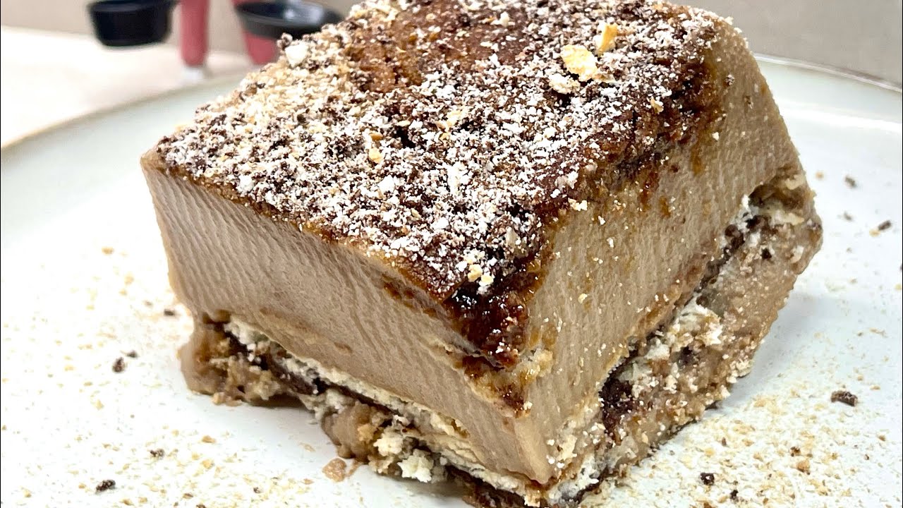 TARTA SIN HORNO DE GALLETAS PRINCIPE 