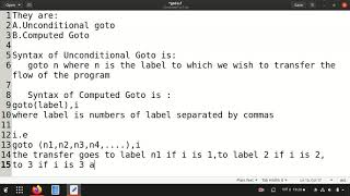 [ForTran 10]Uncomputed Goto Statement