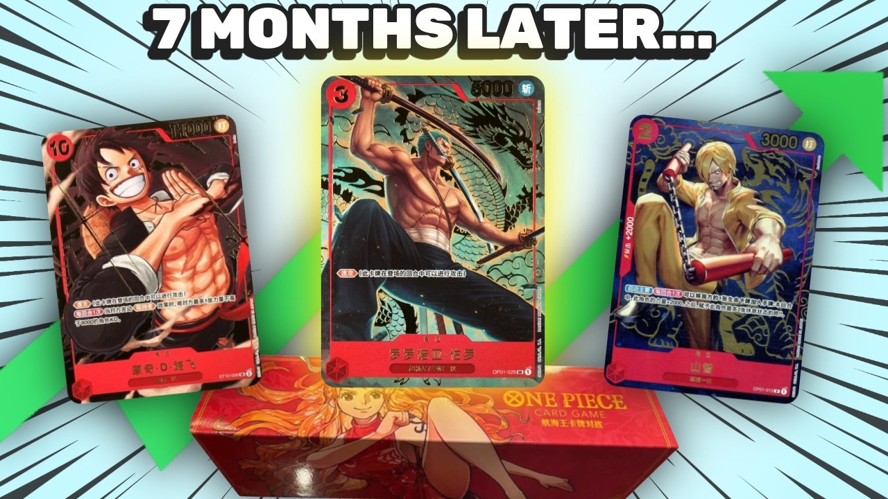 These One Piece TCG Anniversary Cards Aged WAY Better Than