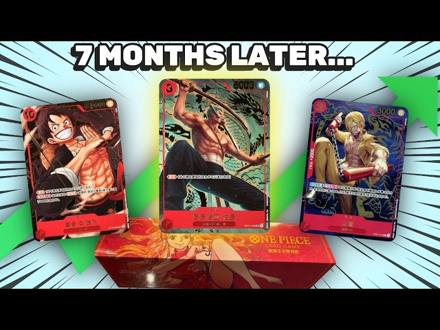 These One Piece TCG Anniversary Cards Aged WAY Better Than
