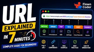 What is URL? Explained Simply for Beginners | @flown_coder| Networking 