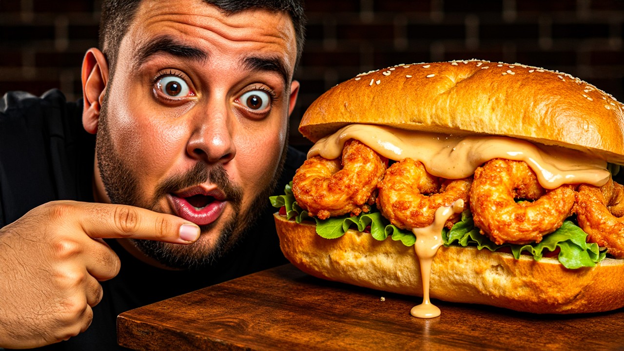 أحسن ساندوتش جمبري فى مصر 2025 | #الدرش