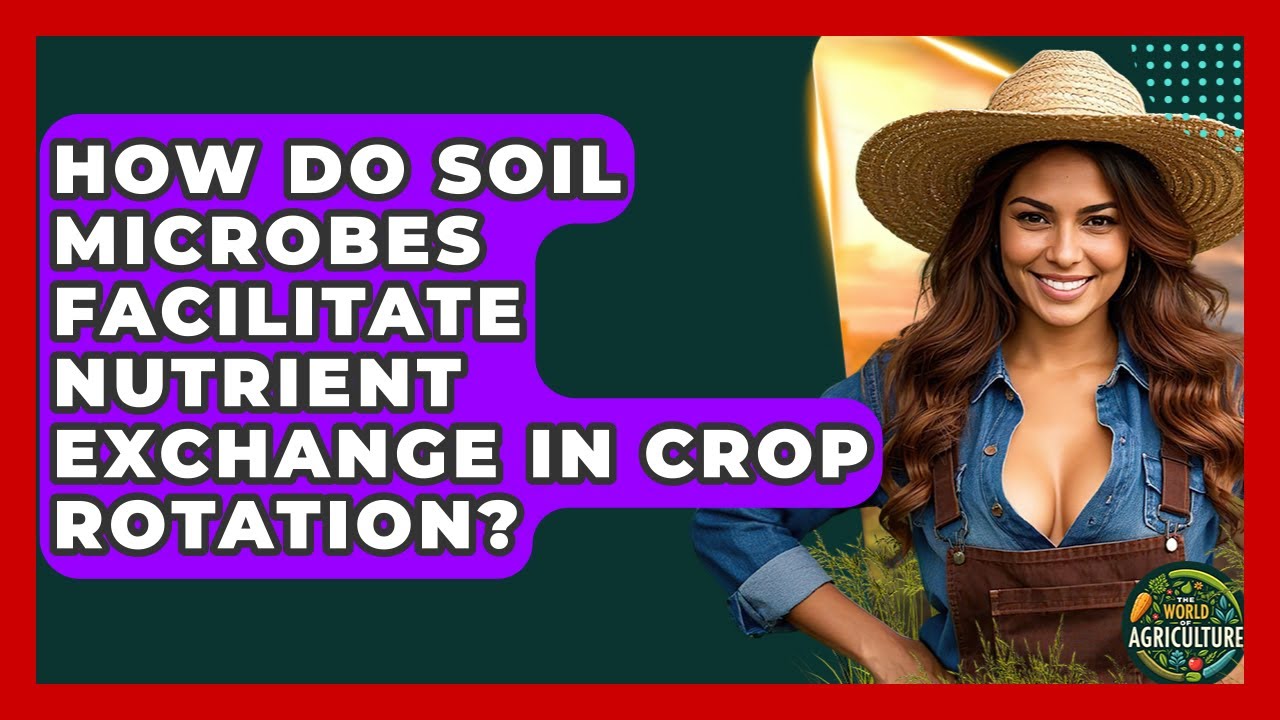 How Do Soil Microbes Facilitate Nutrient Exchange In Crop Rotation? - The World of Agriculture