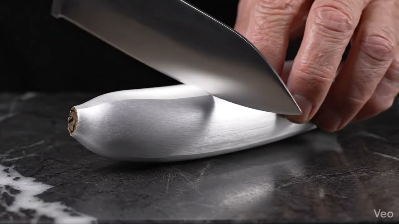 Ultra Realistic Glass Kiwi Cutting ASMR | 8K Macro Satisfying Crystal Slicing