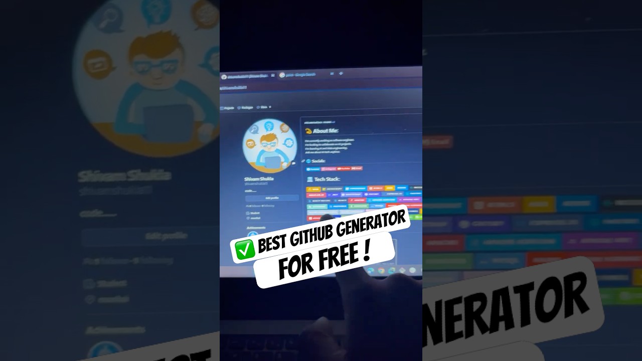 Transform GtHub Profile in minute. 