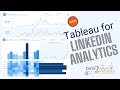 LinkedIn Analytics using Tableau