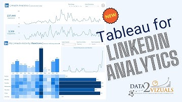 LinkedIn Analytics using Tableau