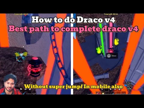 Draco V4 Best Path for successful attempts ||Must Watch to complete draco v4 in mobile📱