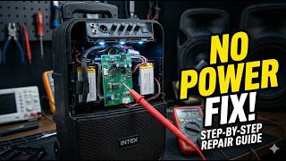 Intex Bluetooth Sound Box Repair | No Power / No Sound Fix 🛠️