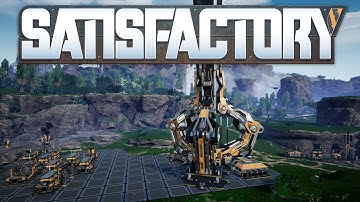 Satisfactory #4 - Space Elevator, Unlocking Tier 3 And 4