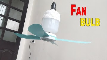 How To Make Ceiling Fan With Bright Lights From Old Led Bulb