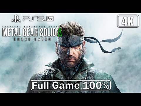 Metal Gear Solid Delta: Snake Eater - Full Game 100% Longplay Walkthrough 4K 60FPS