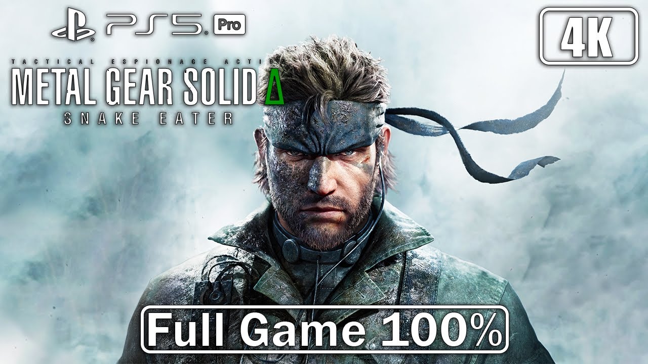 Metal Gear Solid Delta: Snake Eater - Full Game 100