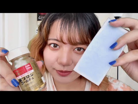 【ASMR】早くて雑な看病してあげる｜ロールプレイ,ささやき声,fast ,feeding