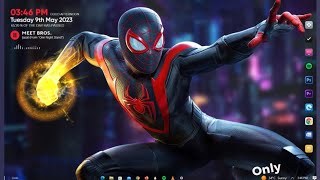 How to make your desktop look awesome and eye-catching: Spider man live theme screenshot 2