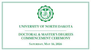 2026 Doctoral & Master's Degrees Spring Commencement Ceremony