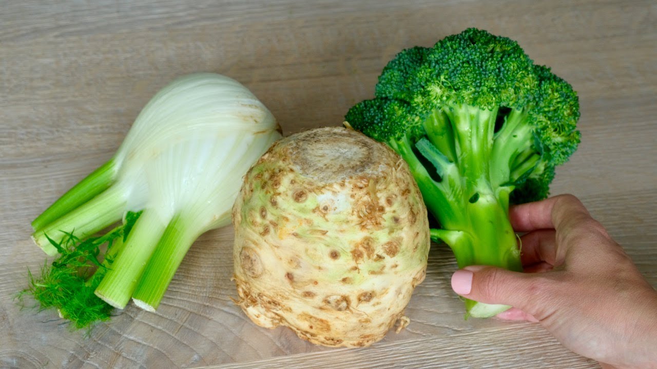 💯Я могу есть этот овощной суп каждый день! Простой рецепт супа с фенхелем и брокколи [Веган]