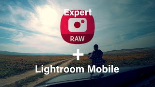 Galaxy S22 Ultra - How to shoot RAW with Expert RAW app and edit in Lightroom Mobile screenshot 2
