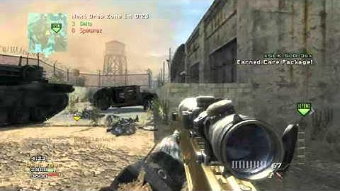 Asqlum xL - MW3 3 triples one game