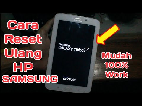 Hard Reset Samsung Galaxy Tab 3V | Cara Reset HP SAMSUNG Tab 3V | Cara Restart HP SAMSUNG Tab 3V