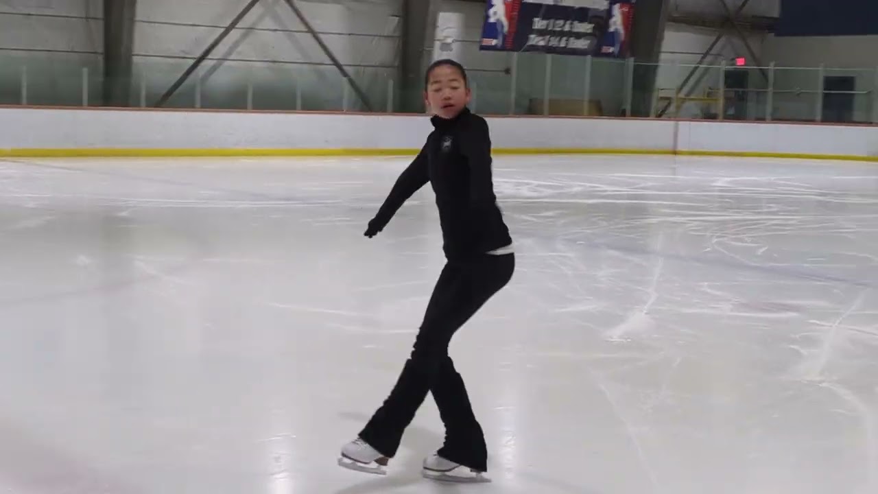 Stella Yoo Pre-Bronze Skating Skills 