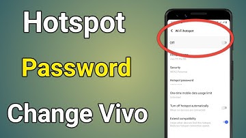Hotspot Password Change Vivo | Vivo Phone Me Hotspot Ka Password Kaise Pata Kare