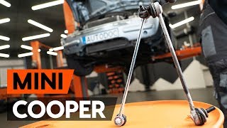 Hoe Koppelstang stabilisatorstang vervangen MINI MINI (R50, R53) - gratis instructievideo