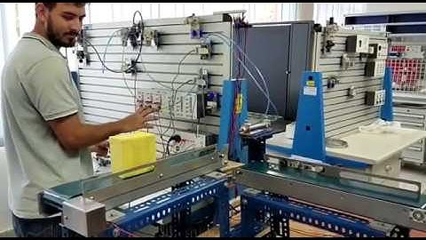 Application of Electro-Pneumatic in Box Sorting