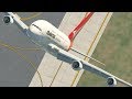 Airbus A380 Stalls After Vertical Take Off in XPlane 11(HD)