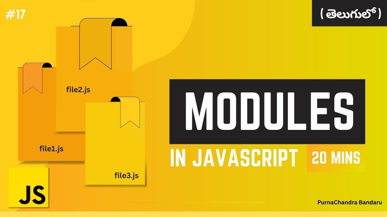 #17 JavaScript Import vs Export Explained in 20 Minutes | ES6 Modules ...