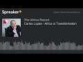 Carlos Lopes - Africa in Transformation (part 2 of 3)