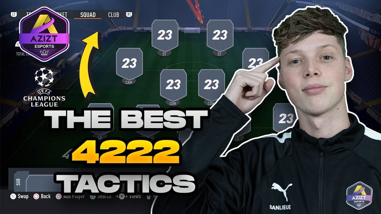 FIFA 23 | The Best 4222 eChampions League PRO TACTICS!