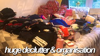 HUGE DECLUTTER & ORGANISATION | Vlogmas Day 23